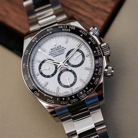 rolex cosmograph daytona oyster 40mm white gold price|rolex daytona 126500ln for sale.